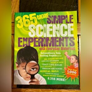 365 More Simple Science Experiments With Everyday Materials Paperback Book